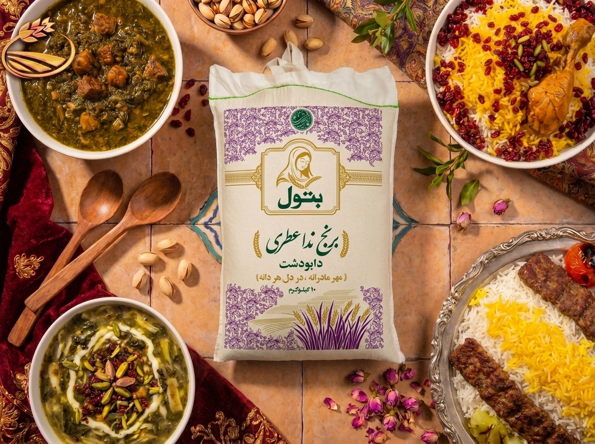 برنج ندا دابودشت(معطر)