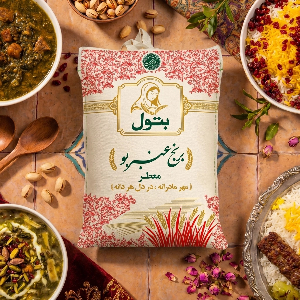 برنج عنبربو(طبع گرم)
